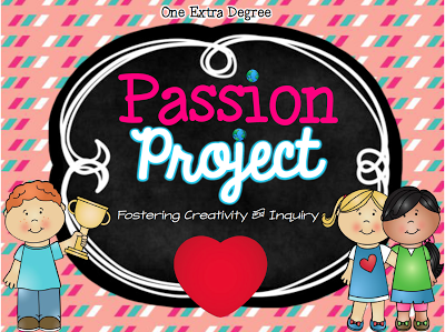 http://www.teacherspayteachers.com/Product/Passion-Project-Fostering-Creativity-and-Inquiry-1215247