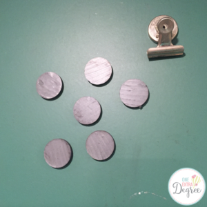 Use industrial magnets in the classroom! They are stronger than the cutesy ones, hands-down!