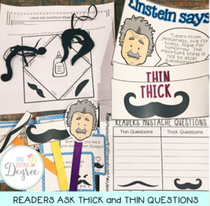 Lesson 3: Readers Must Ask/Moustache Thick and Thin Questions