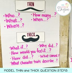 Thick and Thin Question Stems