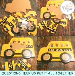 Questioning is a lot like putting together a puzzle! 