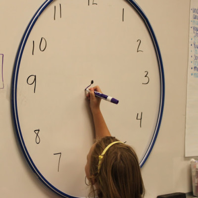 Quick Idea for Practicing Telling Time!