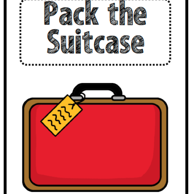 Pack the Suitcase: FREEBIE