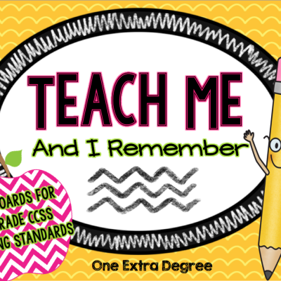 Teach Me and I Remember: Task Boards for 3rd Grade CCSS Reading Standards